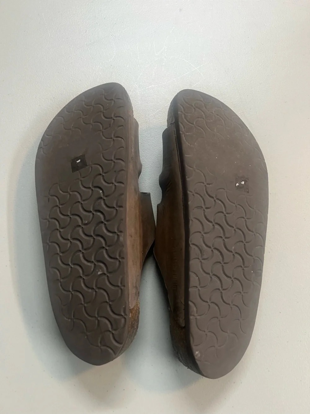 Birkenstock Arizona Brown Oiled Leather Sandals EU 44 US 11 285mm Cork Footbed - Picture 11 of 12